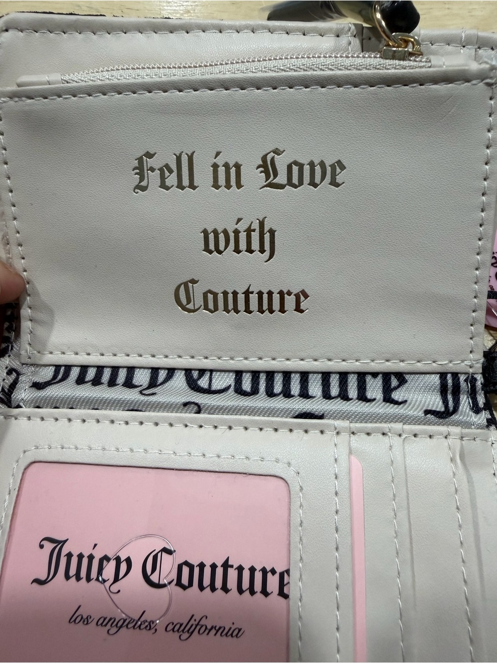 Juicy Couture Brown Suede Wallet - Picture 5 of 6